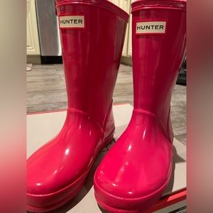 Brand new girls Hunter boots